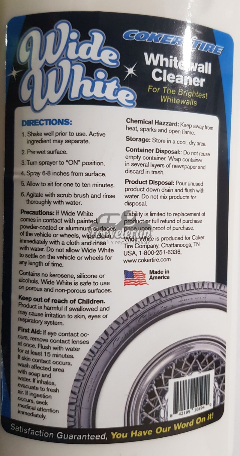 Konzervace na bílé lemy WIDE WHITE 0,5L